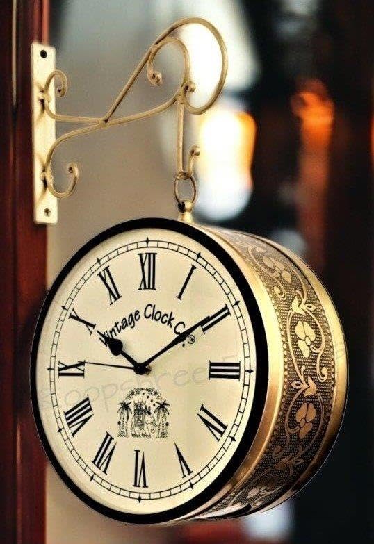 See full amazon price history chart for Vintage Clock Handcrafted Metal Brass Finish Double Side Roman Number Railway Station Analog Clock, 10 Inches Vintage Clock Handcrafted Metal Brass Finish Double Side Roman Number Railway Station Analog Clock, 10 Inches (B083DYTHZQ) Amazon Price History, Amazon Price Tracker