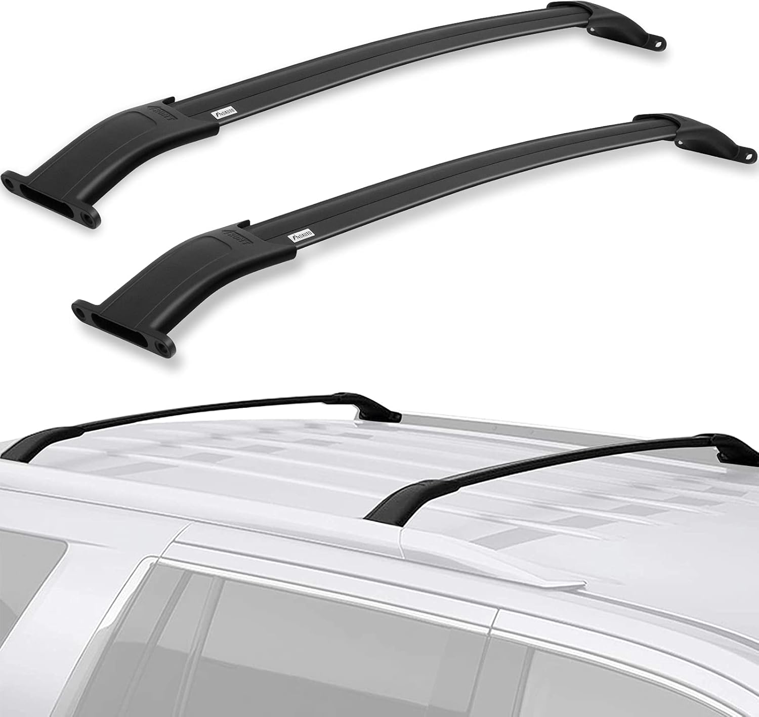 FINDAUTO Roof Rack Cross Bars for Cadillac Escalade ESV,for Chevy Suburban/Tahoe,for GMC Yukon 2015-2020,Cargo Bars with an Extra Strap,Cargo/Kayak/Bicycle Carrier,Max Loading 220LBS FINDAUTO Roof Rack Cross Bars for Cadillac Escalade ESV,for Chevy Suburban/Tahoe,for GMC Yukon 2015-2020,Cargo Bars with an Extra Strap,Cargo/Kayak/Bicycle Carrier,Max Loading 220LBS