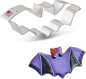 Ann Clark Cookie Cutters Halloween Bat Cookie Cutter, 5.25