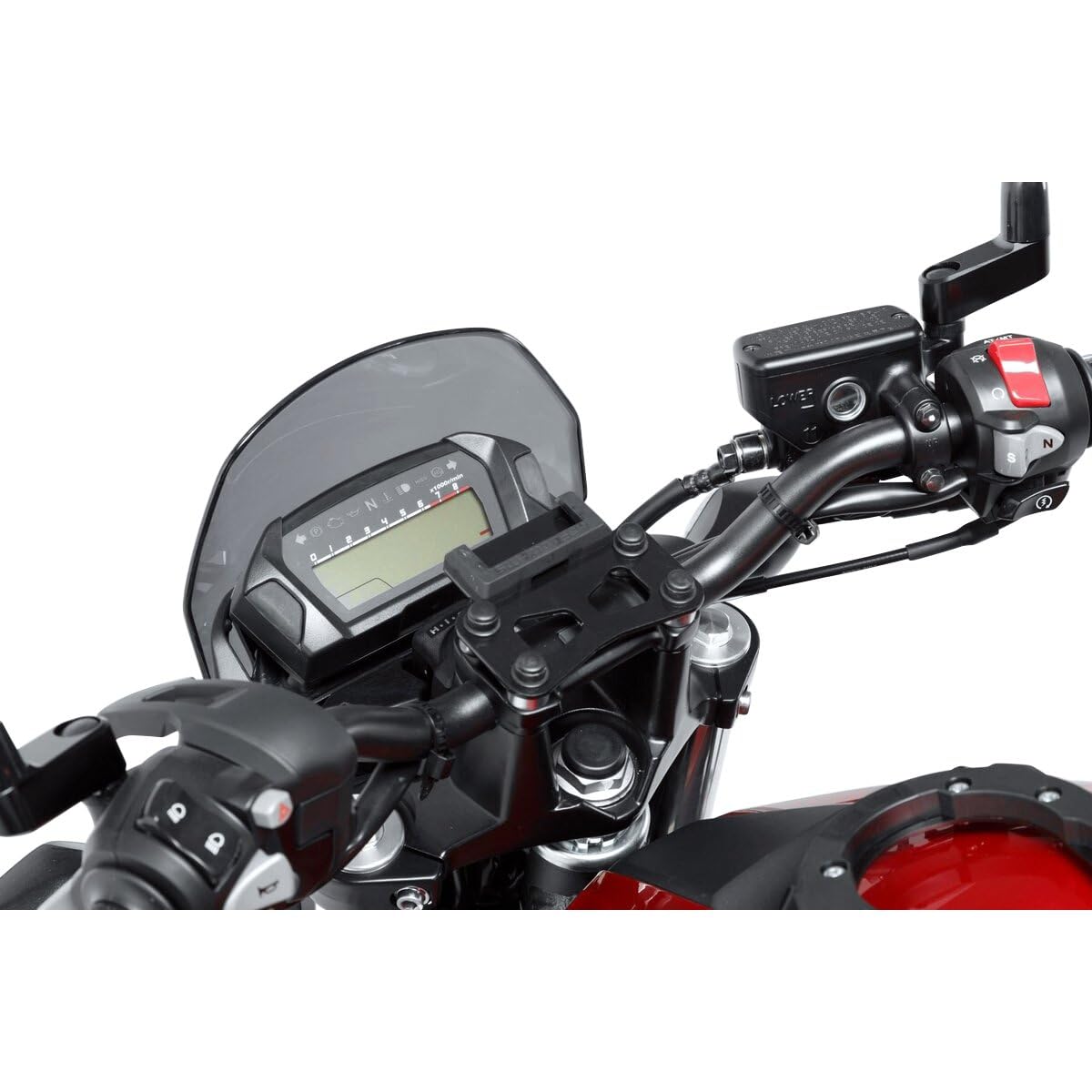 SW-MOTECH Support GPS sur guidon pour Suzuki GSR, GSF, GSX 650 - Noir