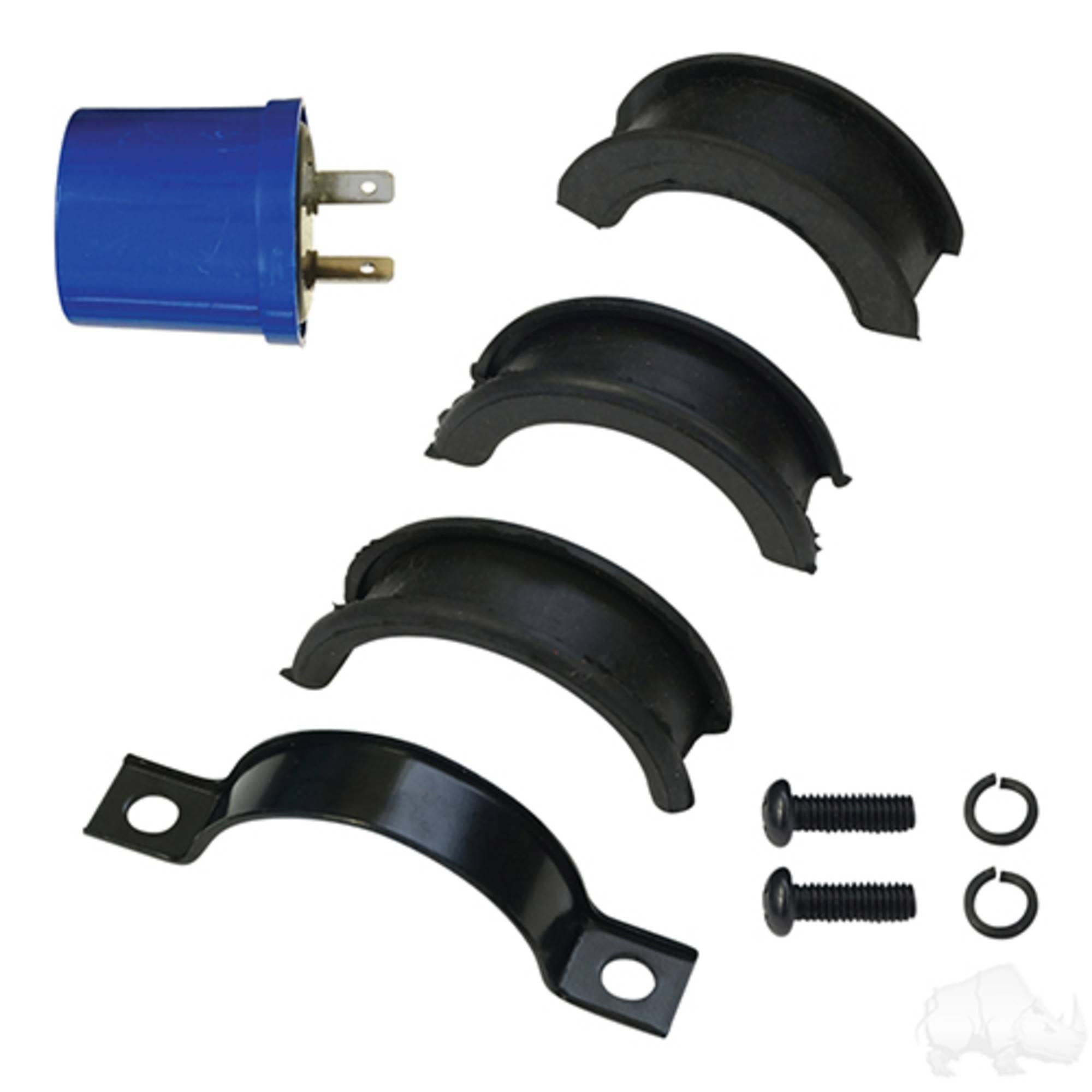 Red Hawk LGT-113 Turn Signal Kit Compatible With/Replacement For E-Z-Go RXV 2008 and Newer 607530 Plug and Play with Factory Harness Golf Carts