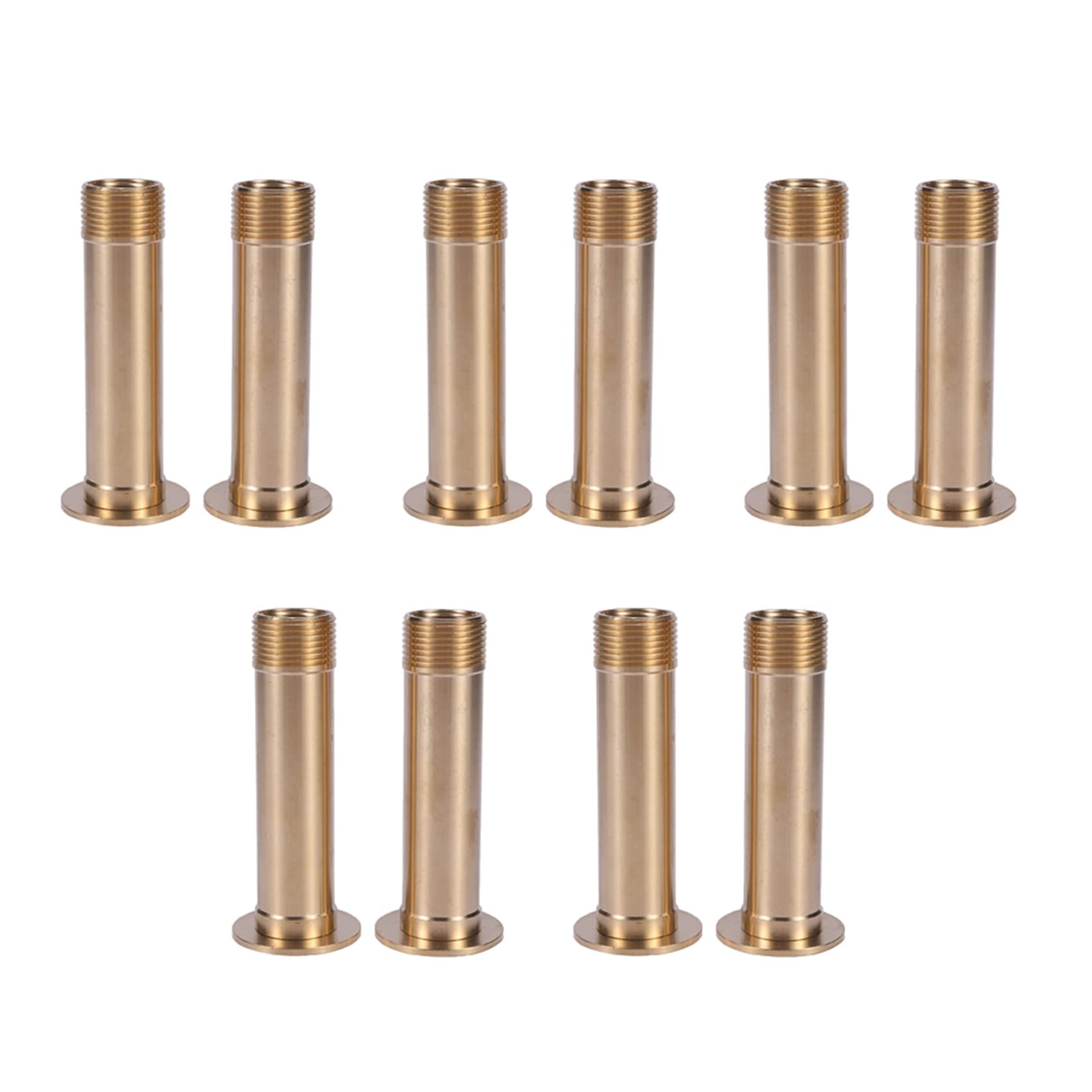 Wuden 10Pcs Brass Mushroom Type Garden Landscape Fountain Nozzle Garden Pond Fountain Equipment 1/2 Inch DN15 3/4 Inch DN20