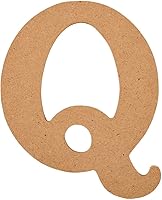 Vista 55 de Plaid Letra de madera sin acabar, 20,3 cm de superficie de madera perfecta para proyectos de bricolaje, manualidades y artes, 63594