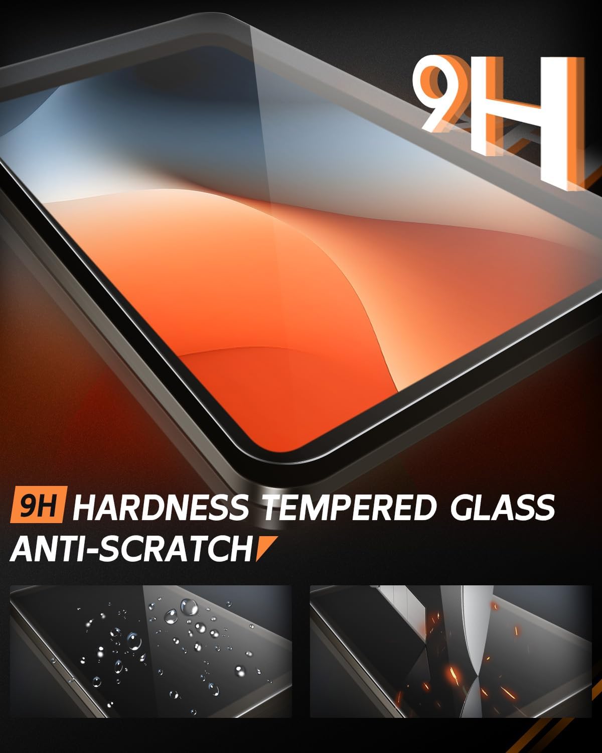 For 2025 2026 Chevrolet Suburban Screen Protector - (2PCS) Matte Anti Glare Tempered Glass - Chevy Suburban (LS, LT, RST, Z71, Premier, High Country) 17.7 Inch Touchscreen & 11 Inch Instrument Accessories