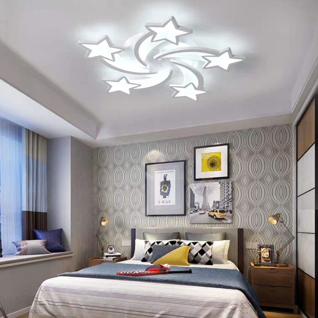 Amazon.co.jp: シーリングライト おしゃれ LED 無段調光調色 照明器具  