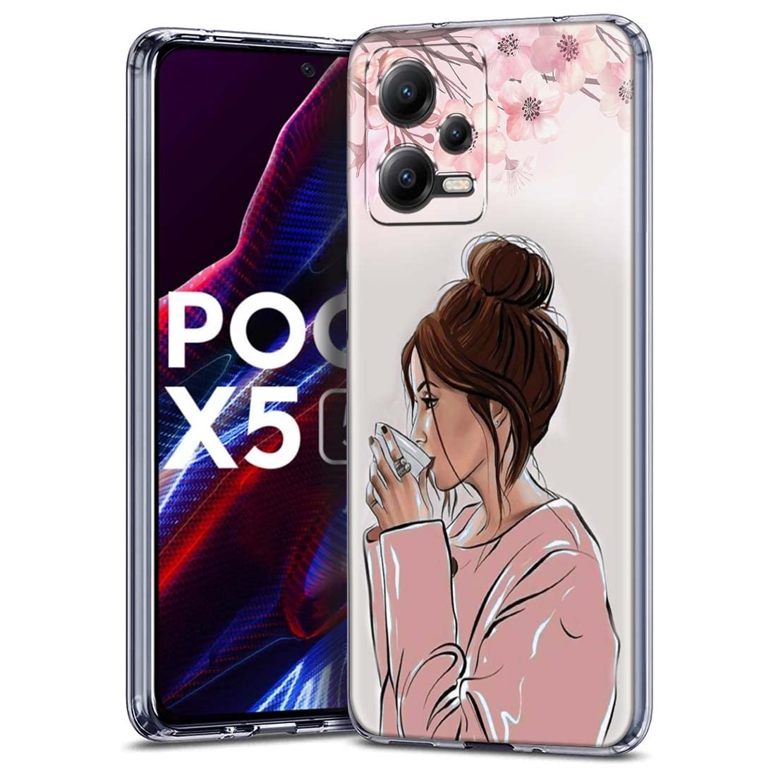 Fashionury Printed Back Cover Case Compatible for Poco X5 5G Back Cover for Poco X5 5G -D0052 (B0C3LNF9W8) Amazon Price History, Amazon Price Tracker