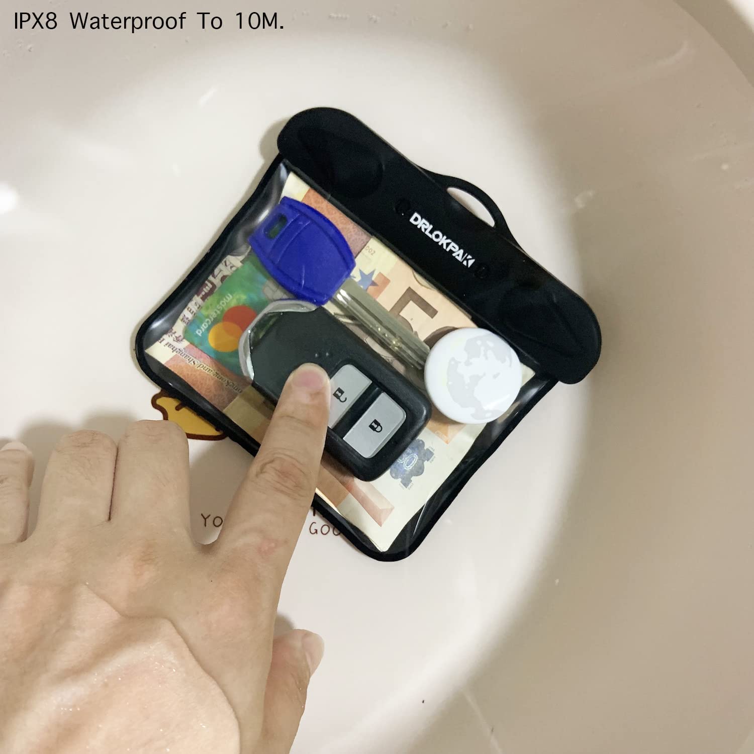 Amazon.com: DRLOKPAK Submersible Waterproof Wallet Surf Dry Car