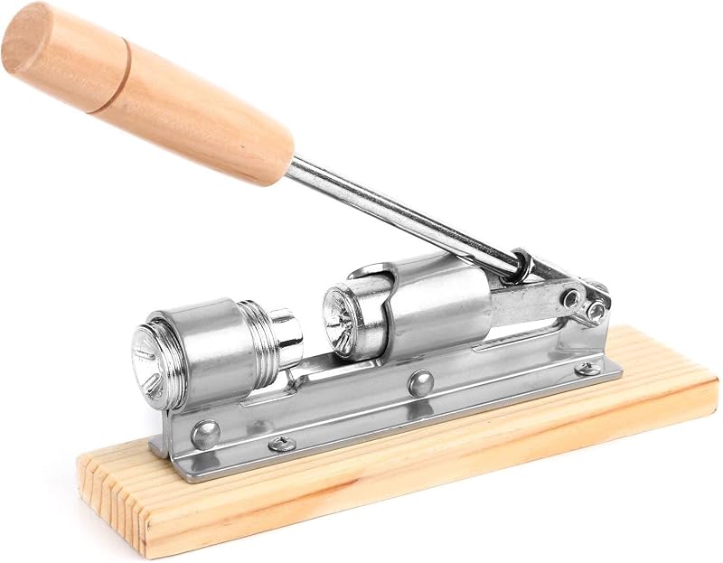 Anwenk Nutcracker Heavy Duty Nut Cracker Pecan Cracker Walnut Cracker Tool | (Updated) Adjustable Lever Nutcracker With Solid Steel Mechanism And Wood Base, Designed For Pecans,Walnuts,Almonds,And More