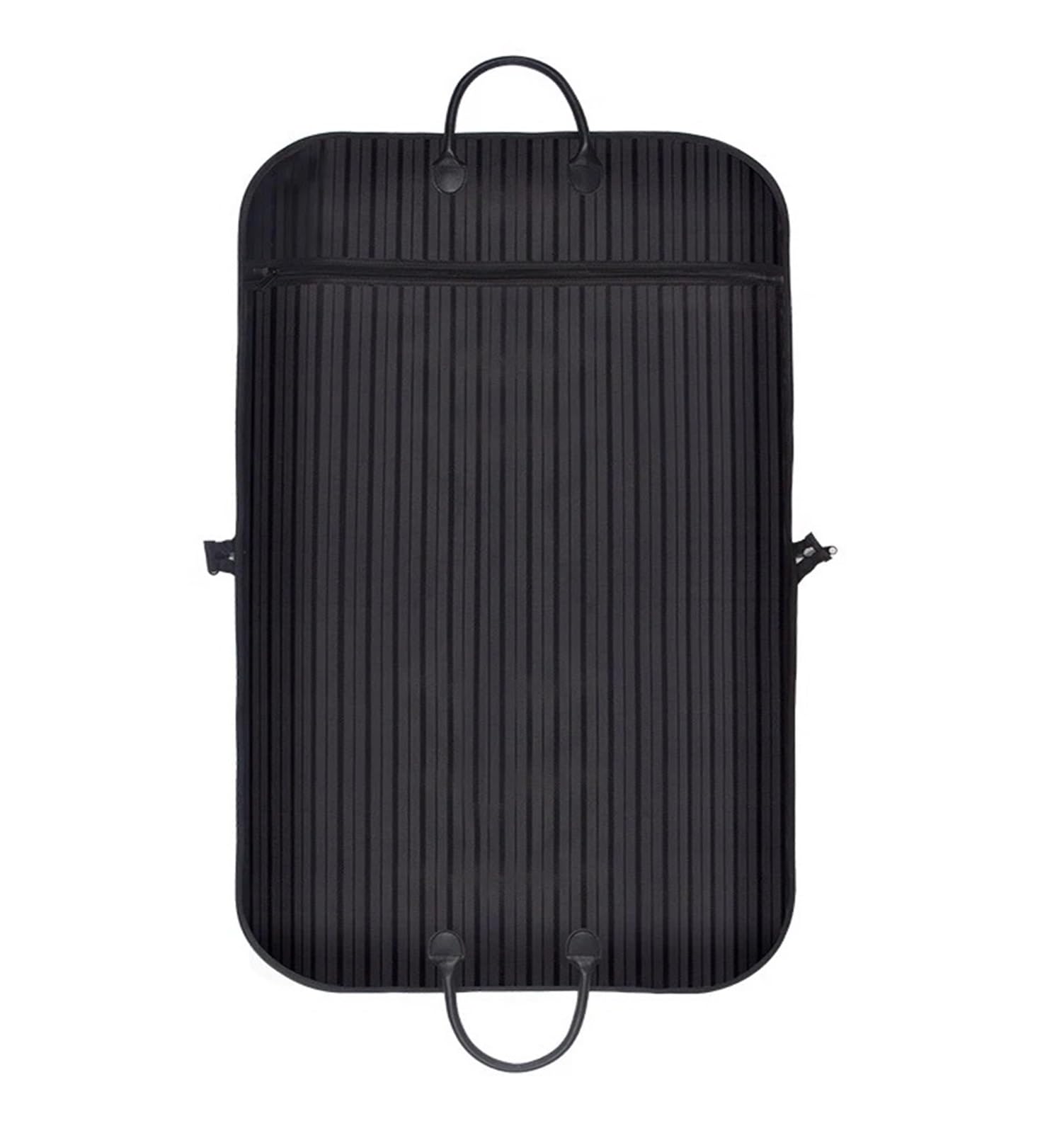 Funda Universal for ropa a rayas de tela Oxford for todas las estaciones, funda protectora for, bolsa for traje(Black stripe)