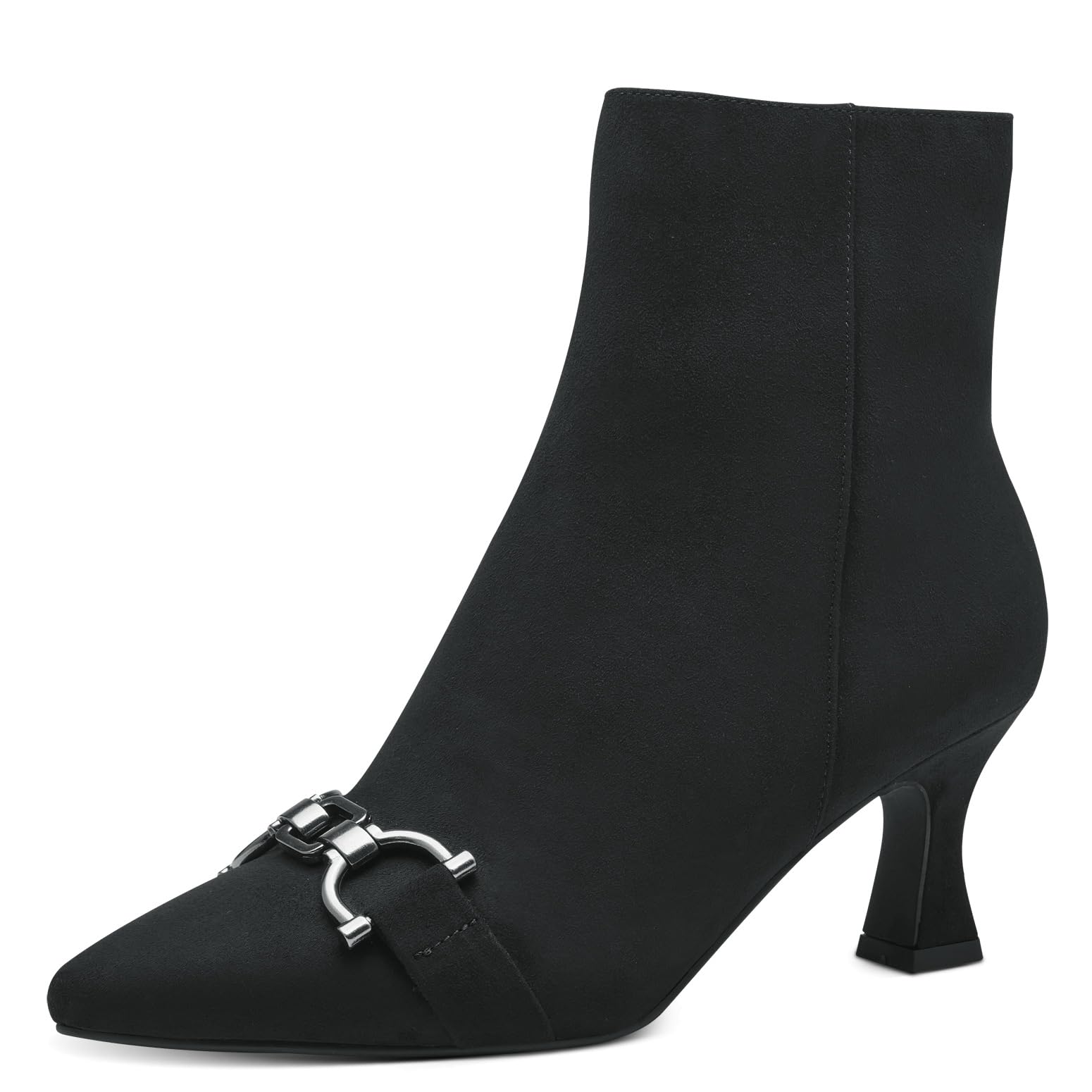 MARCO TOZZI Women's 2-25319-41 Boot Heel, Black, 5.5