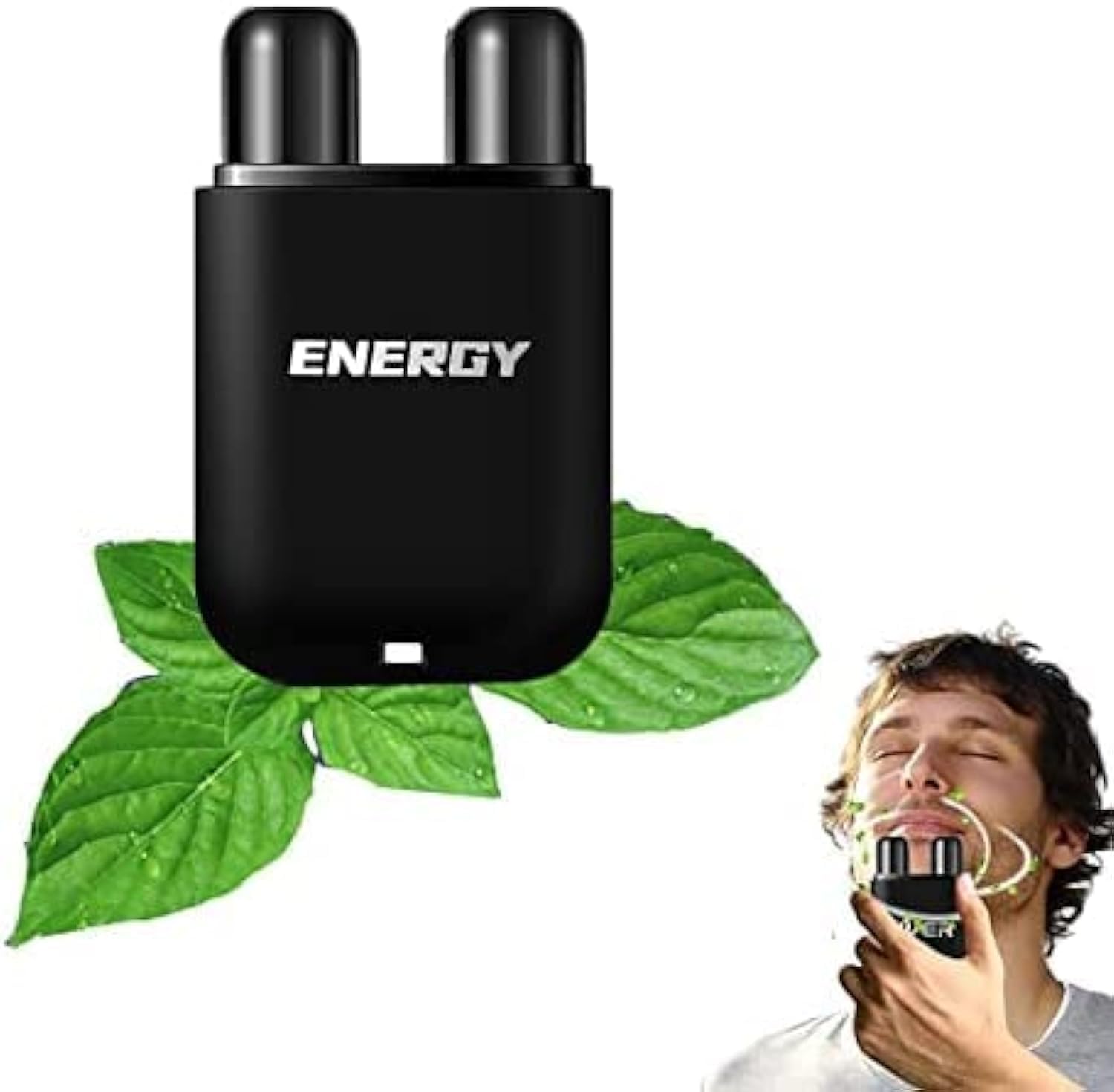 Gfouk Vegan Liver Cleaning Nasal Herbal Box, 5 Flavors Nasal Herbal Box for Liver, Lung Cleanse Sinus Inhaler, Refreshing and energizing, activating your vitality (Mint)