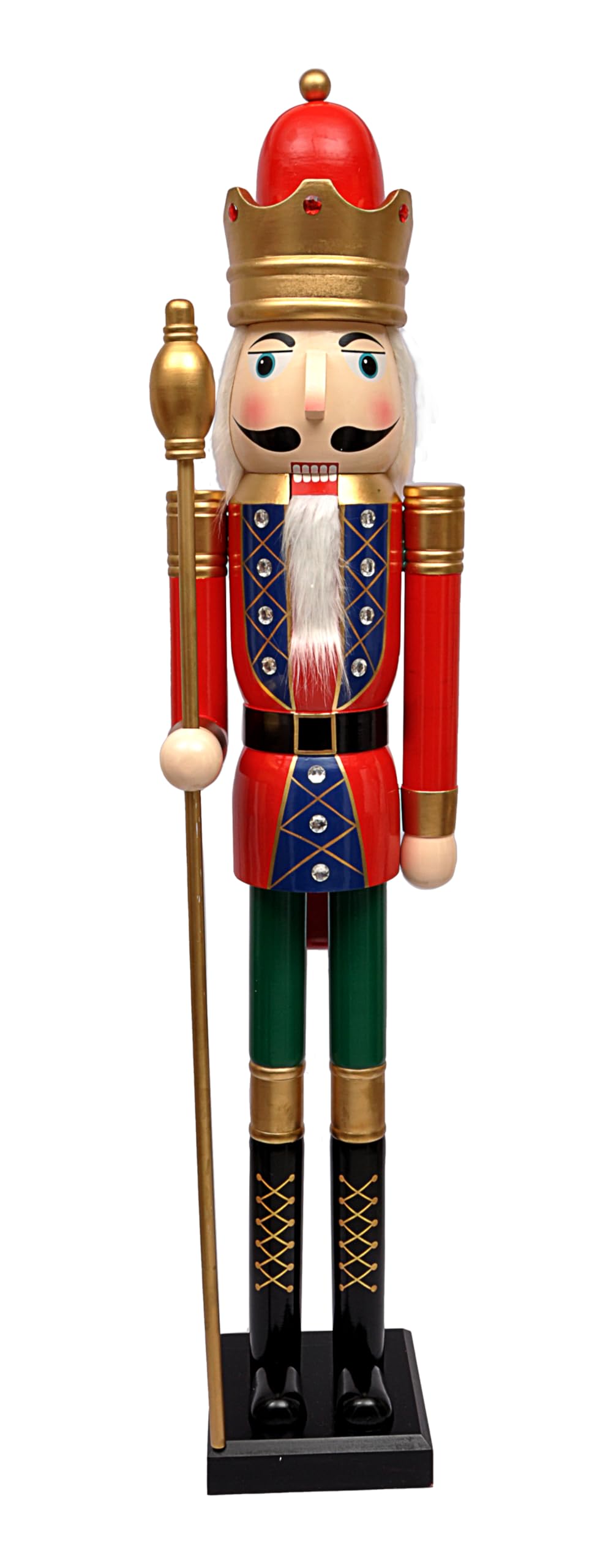 Schiaccianoci Natale Soldatino Maxi (180cm) Decorazione in Legno