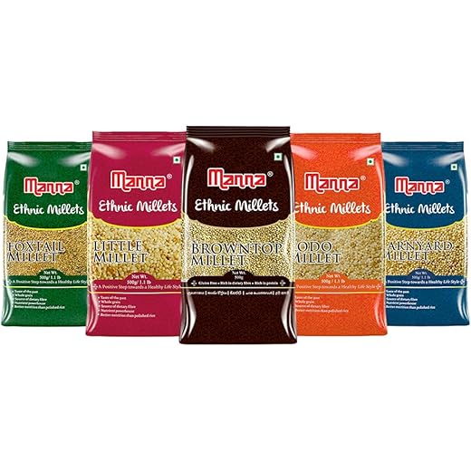 Manna Millets Combo Pack 5Kg