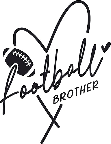 Miniatura 5 de Parches termoadhesivos de la familia del fútbol de transferencia de letras para camisetas de tela  (Temporada de touchdown)