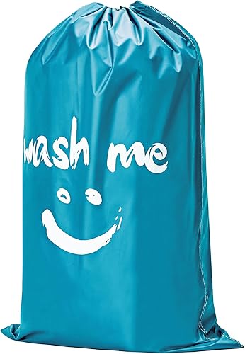 HOMEST Bolsa de viaje XL Wash Me, organizador de ropa sucia, lo suficientemente grande como para contener 4 cargas de ropa, fácil de colocar en una