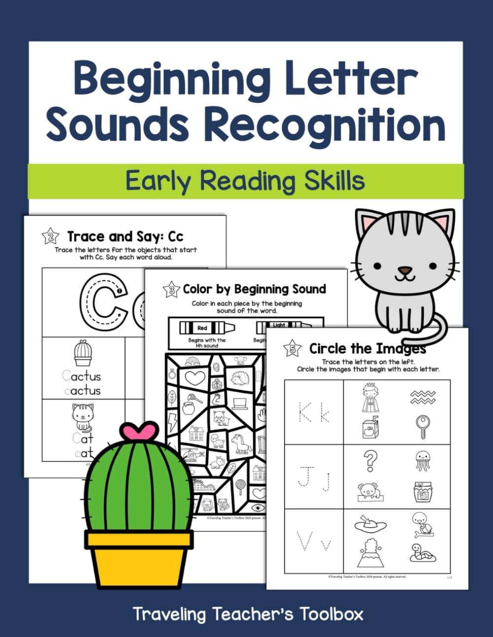 Beginning Letter Sounds Recognition: Early Reading Skills (Early Reading and Writing)