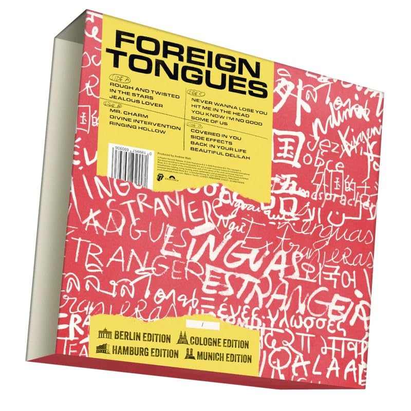 Rolling Stones Foreign Tongues Germany Exclusive Pop Up Collection | 8 LP Vinyl Boxset