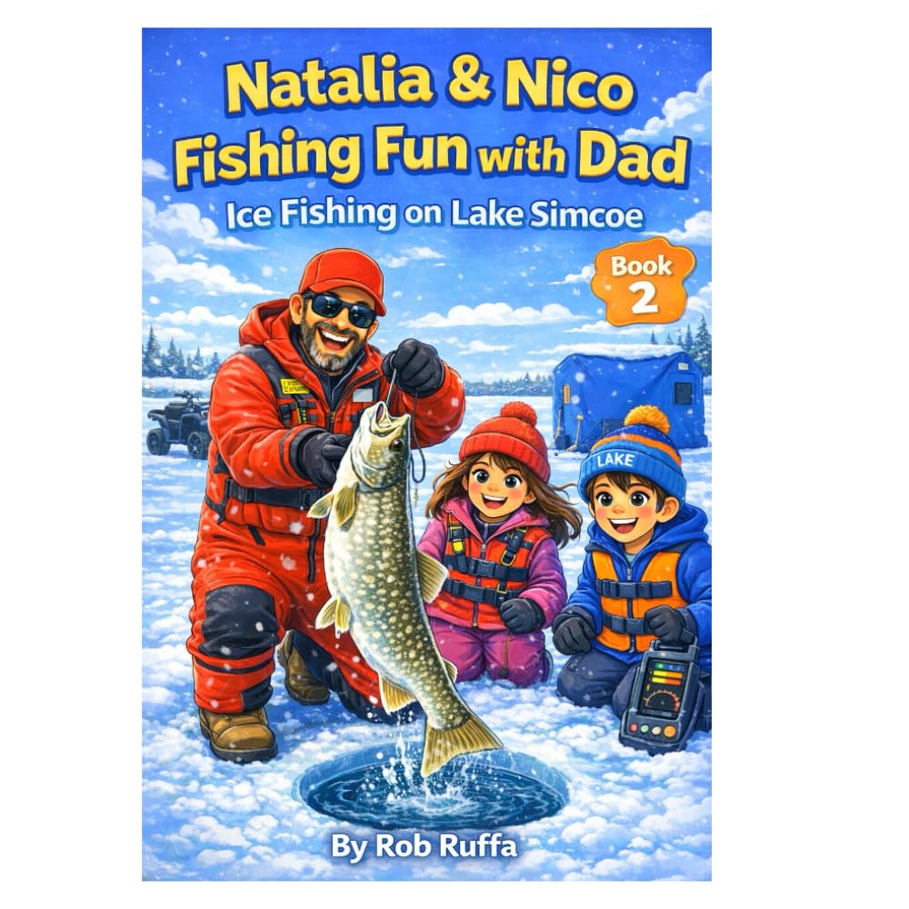 Natalia & Nico Fishing Fun with Dad: Ice Fishing on Lake Simcoe (Fun Fishing with Dad: Top 12 Fishing Destinations in Canada and the United States)