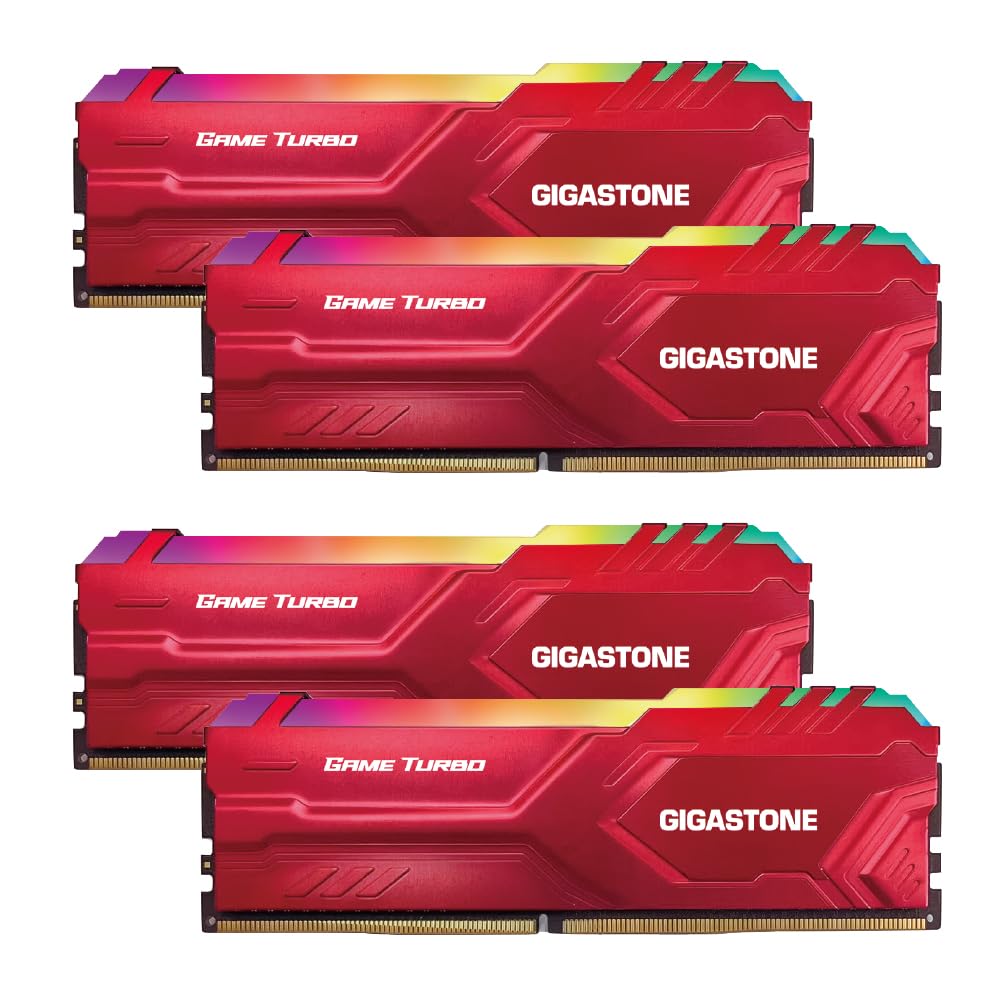 GIGASTONE Game Turbo メモリ発光型 DDR4 Amazon.co.jp: 【発光型 DDR4】GIGASTONE Game TURBO 16GBx2枚 (32GB