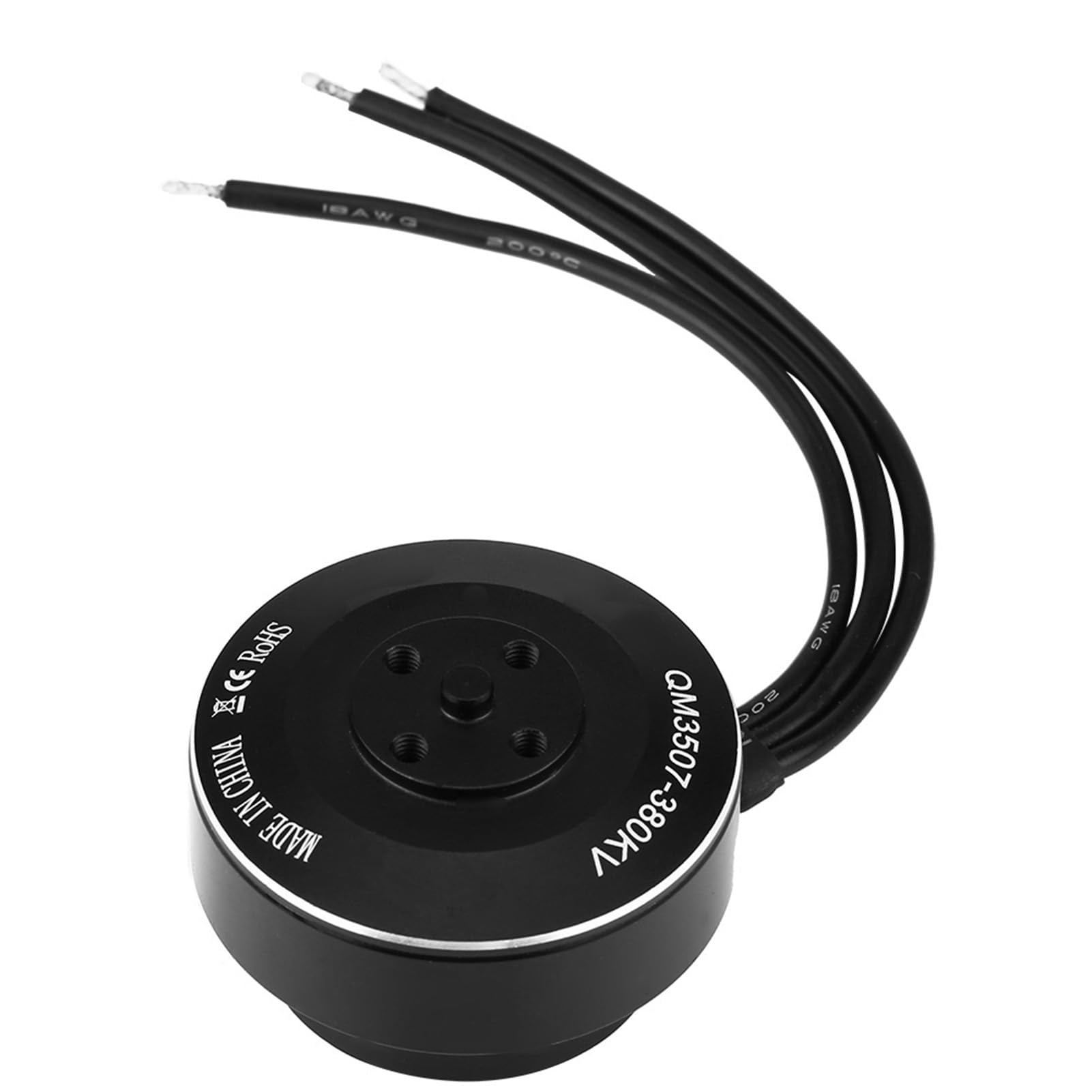 1PC QM3507 380/580/680KV Wodoodporne bezszczotkowe Zestaw dronów motorowych do czterkoptera FPV (380KV)