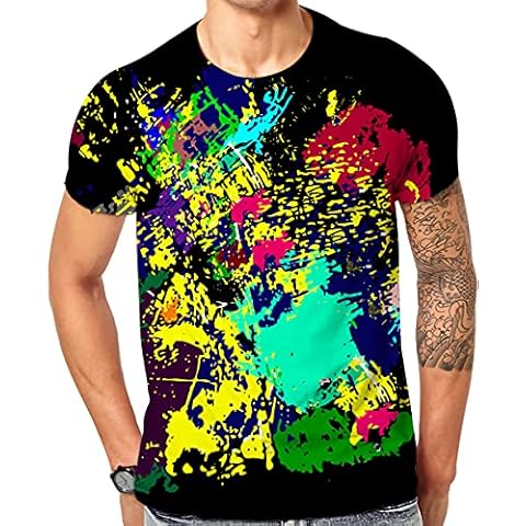 Cndiyike Men's Soft Graphic T-Shirt Cover