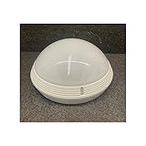  Sarlam - Luminaire extérieur LED 38W Ø 320mm Blanc 4000K 3000lm 230V dimmable Dali antivandale Ik10 IP65 H.P 452572