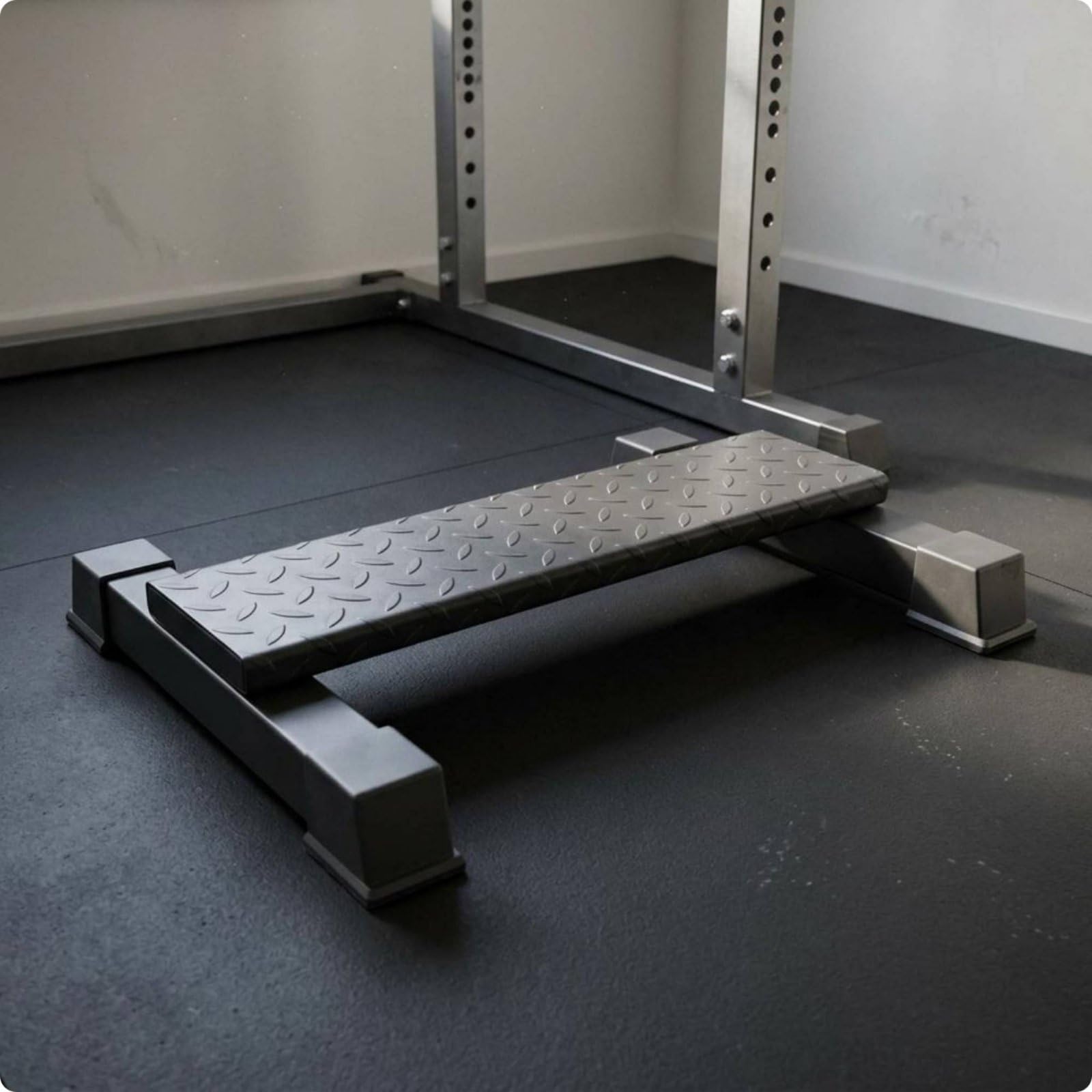 Piattaforma per Polpacci Piattaforma Allenamento Polpacci Tavola Inclinata Tavola Stretching Base Equilibrio in Acciaio E Nylon Adatta per Fitness Domestico Palestra Riscaldamento Recupero