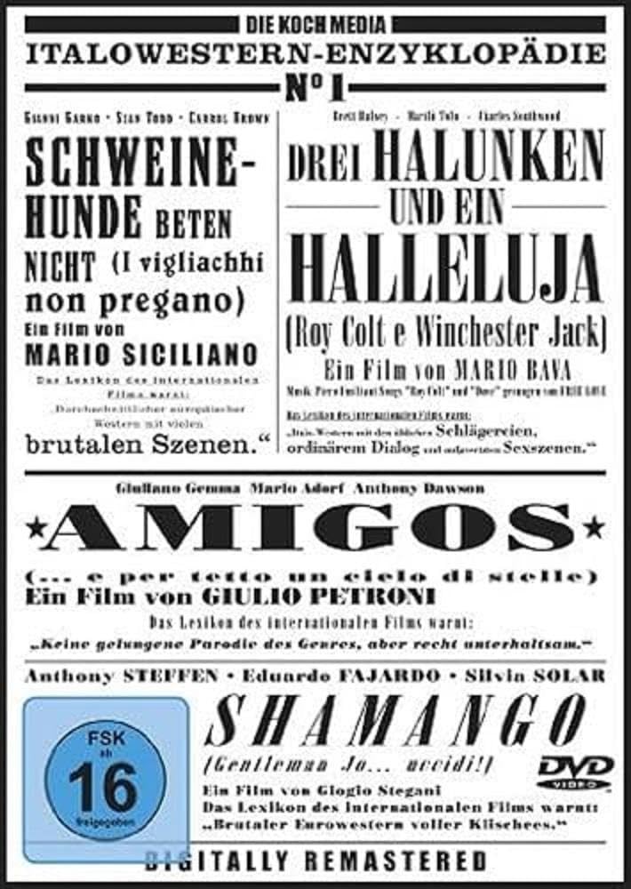 Italowestern Enzyklopädie No 1 DVD cine clásico europeo antología para coleccionar