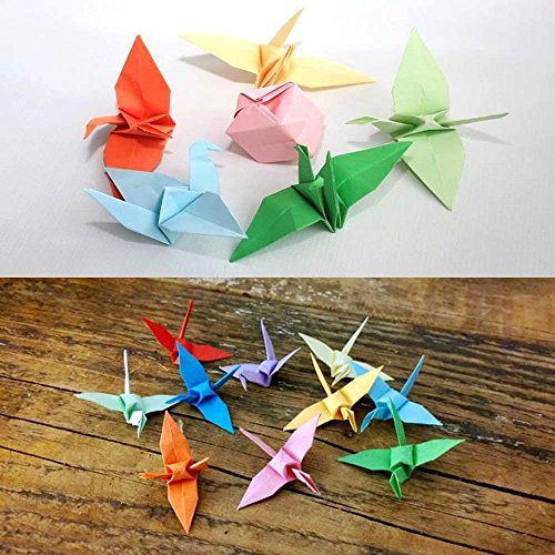 JPSOR 400 Fogli di carta da origami a due facce