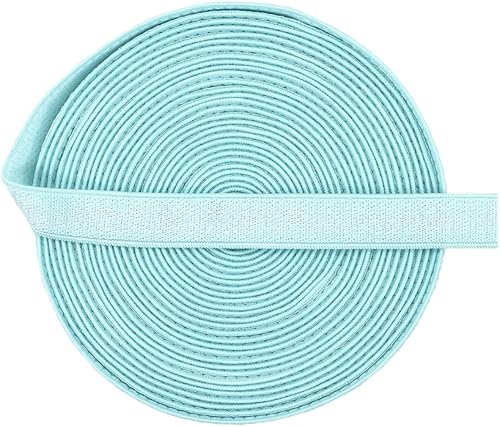 Miniatura 4 de DIY PARK 5 yardas 38 pulgadas 0.394 in nailon brillante elástico elastano bandas de satén cintas de hombro correa de sujetador ropa interior