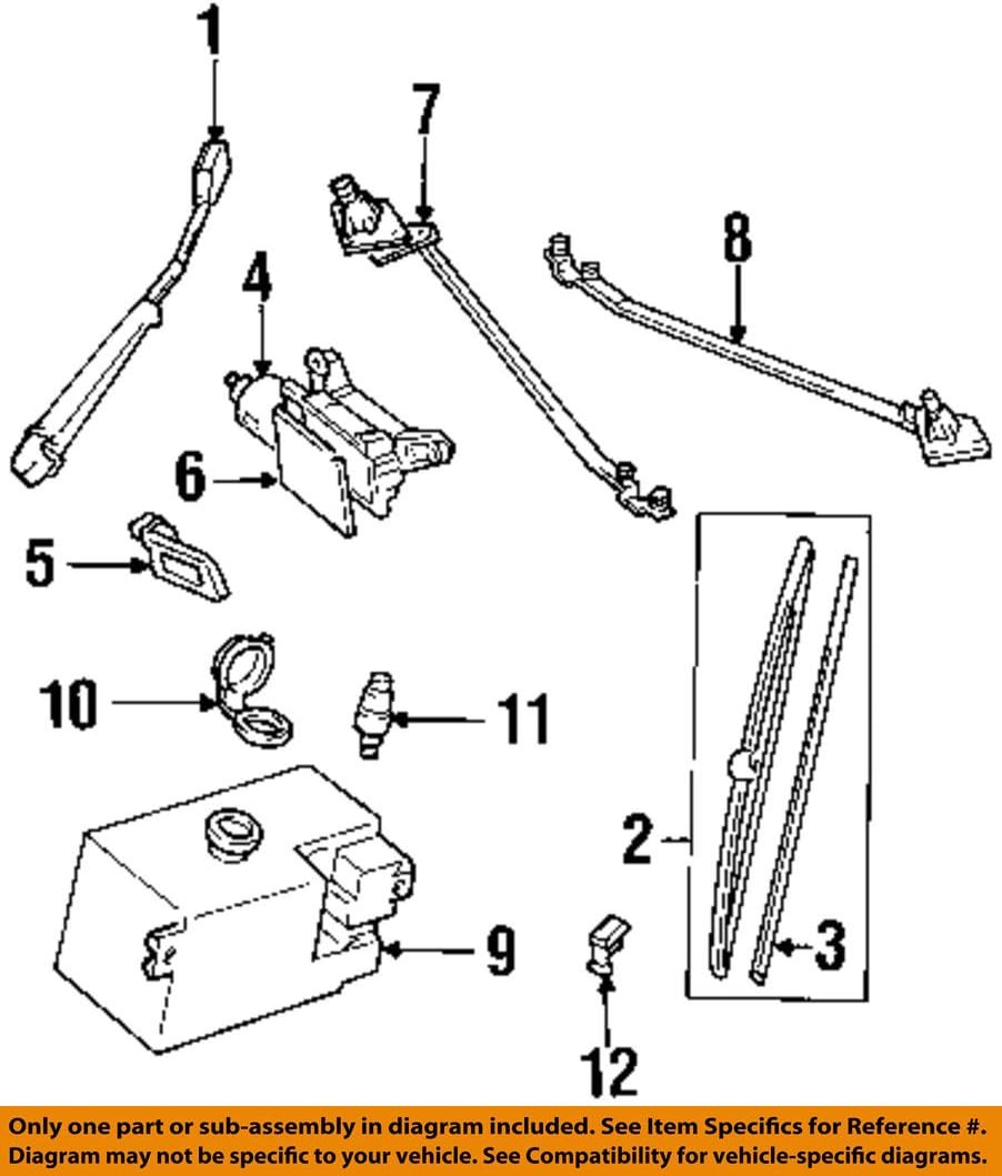 General Motors 89025062, Windshield Washer Pump Automotive