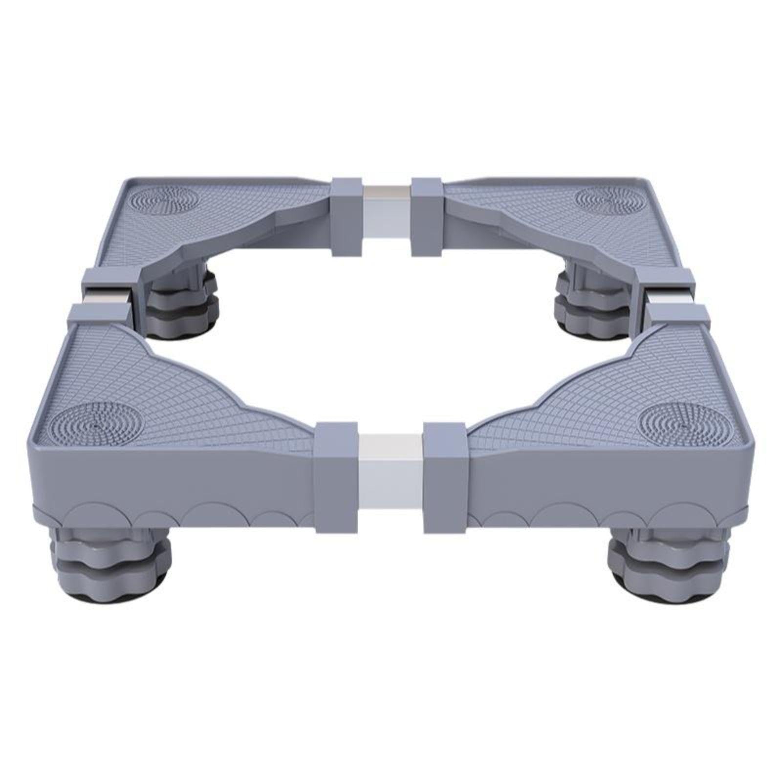Adjustable Washing Machine Stand, Universal Refrigerator Base, Multi-Functional Laundry Pedestal Gray 50-62x48-60x7-10cm-image-22