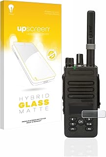 upscreen Matte Screen Protector Glass Film compatible with Motorola DP2600E - Anti-Glare, Anti-Fingerprint, 9H Glass Protection