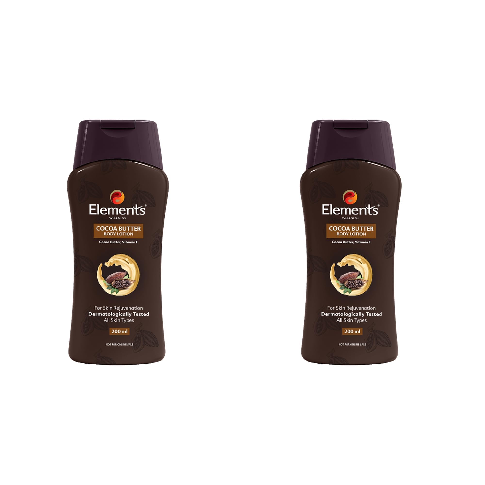 Cocoa Butter Body Lotion (200ml) (Pack of 2)-image-11