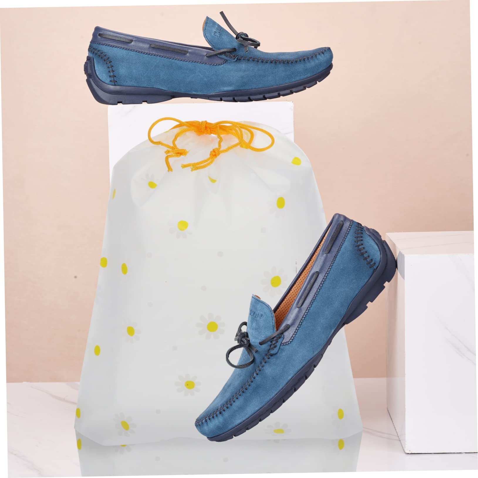 Cabilock 2 Sätze Schuh Aufbewahrungstasche Kleine Papiertüten Beutel Wiederverwendbare Einkaufstasche Aufbewahrungstaschen Segeltuchtaschen Masse Tüten Zum Mitnehmen Sport 25 Stück * 2