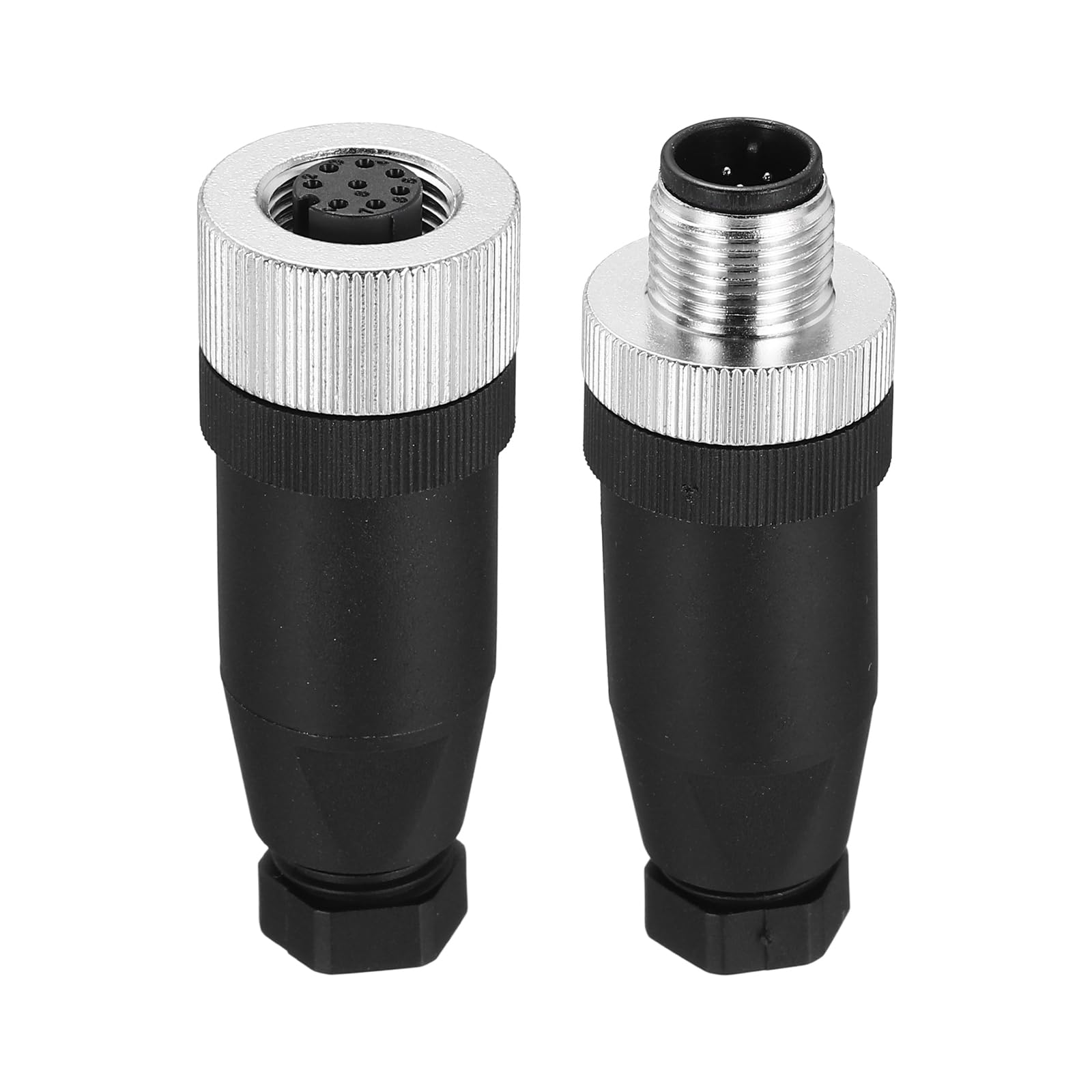Connecteurs circulaires 8 broches M12 avec étanchéité IP67 totale pour ordinateur