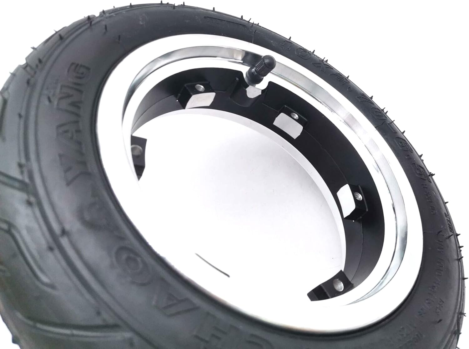 10x2.70-6.5 Tubeless for 10 Inch Dualtron III DT3 tire with Wheel hub charmer