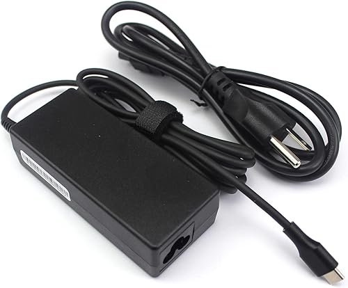 Miniatura 2 de Adaptador de cargador USB-C tipo C de 65 W y 45 W para Dell XPS 13 9350 9360 9365 9370 9380 Latitude 7390 7275 7370 5175 5285 5290 2 en 1 Chromebook