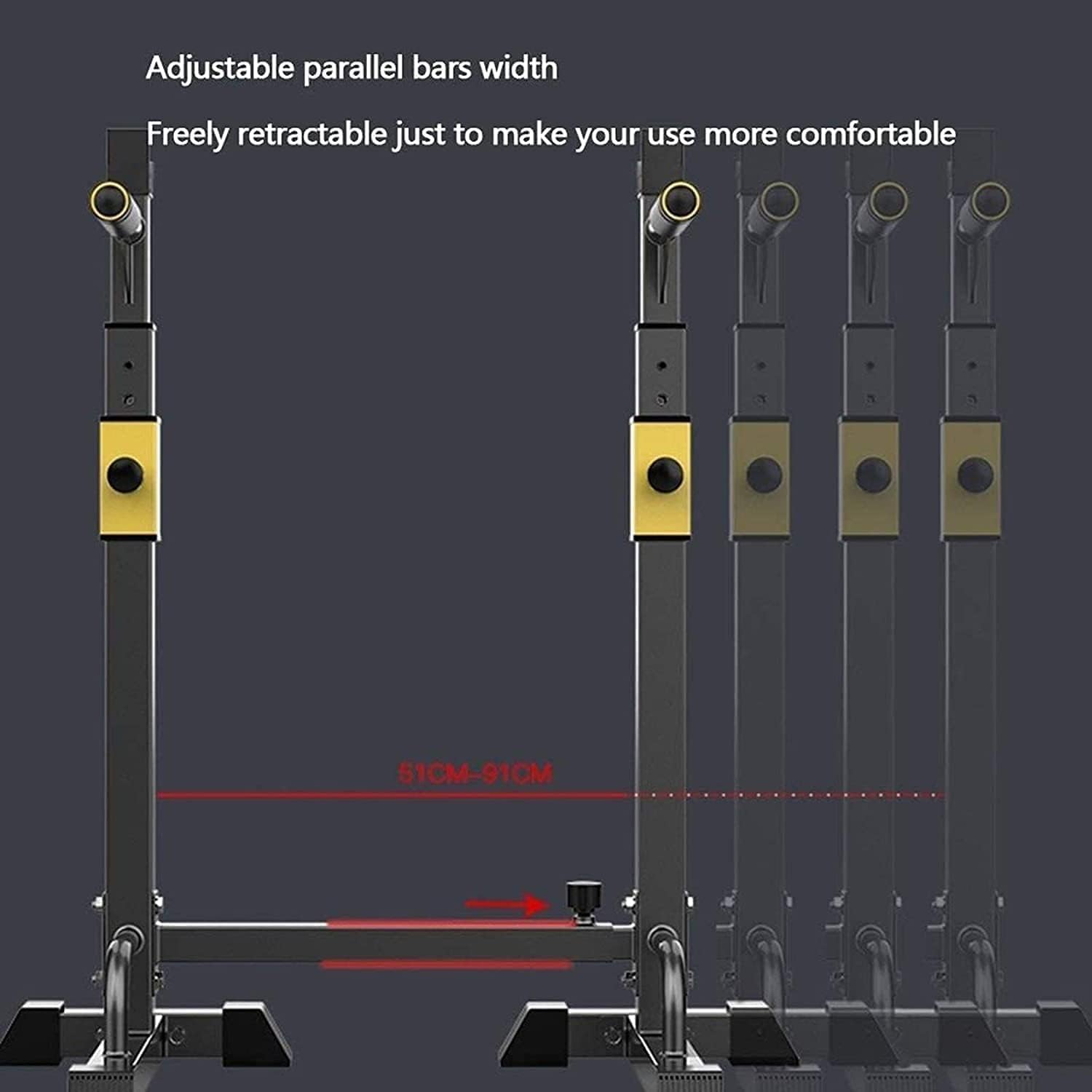 Professionale Squat Rack Attrezzature per l'allenamento della forza Sport domestici Bilanciere Rack Squat Stand Bench Press Rack Squat Rack/Home Bench Press/Multifunzionale