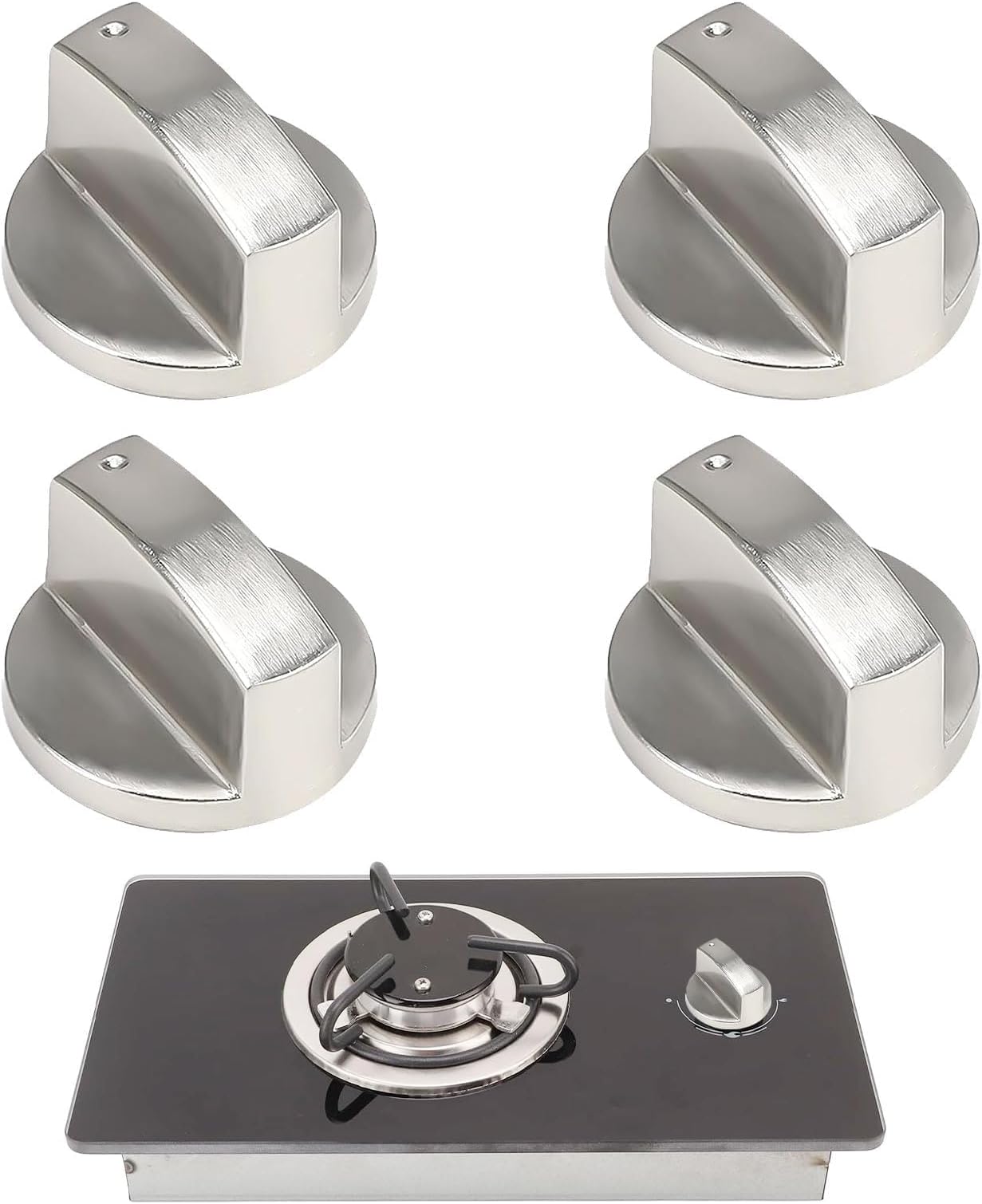 Manopole Fornelli 8 Manopole Nere Universali Per Fornelli E Forni - Compatibili Con Belling, New World, Bosch, Indesit E Tante Altre Marche Bobina Cavo - Foto 13