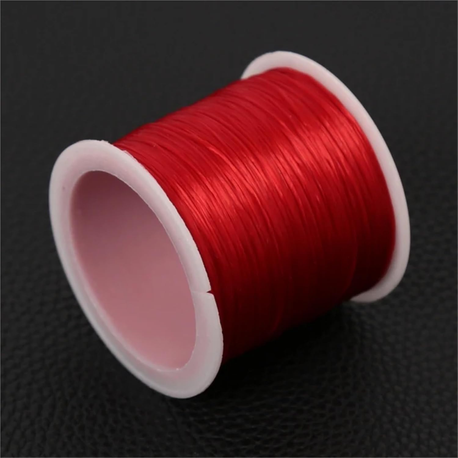 Elastic String for Bracelets 35M 0.8mm Spandex Jewelry Thread Stretch Elastic Beads Cord Crystal String Line for Jewelry Making Beading Bracelets DIY Rope(White)