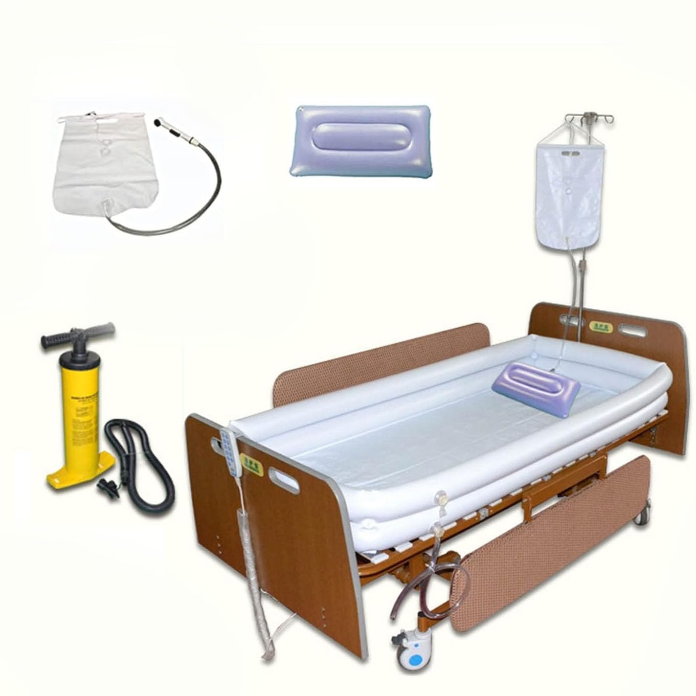 Baignoire gonflable médicale pour préserver la dignité des alités