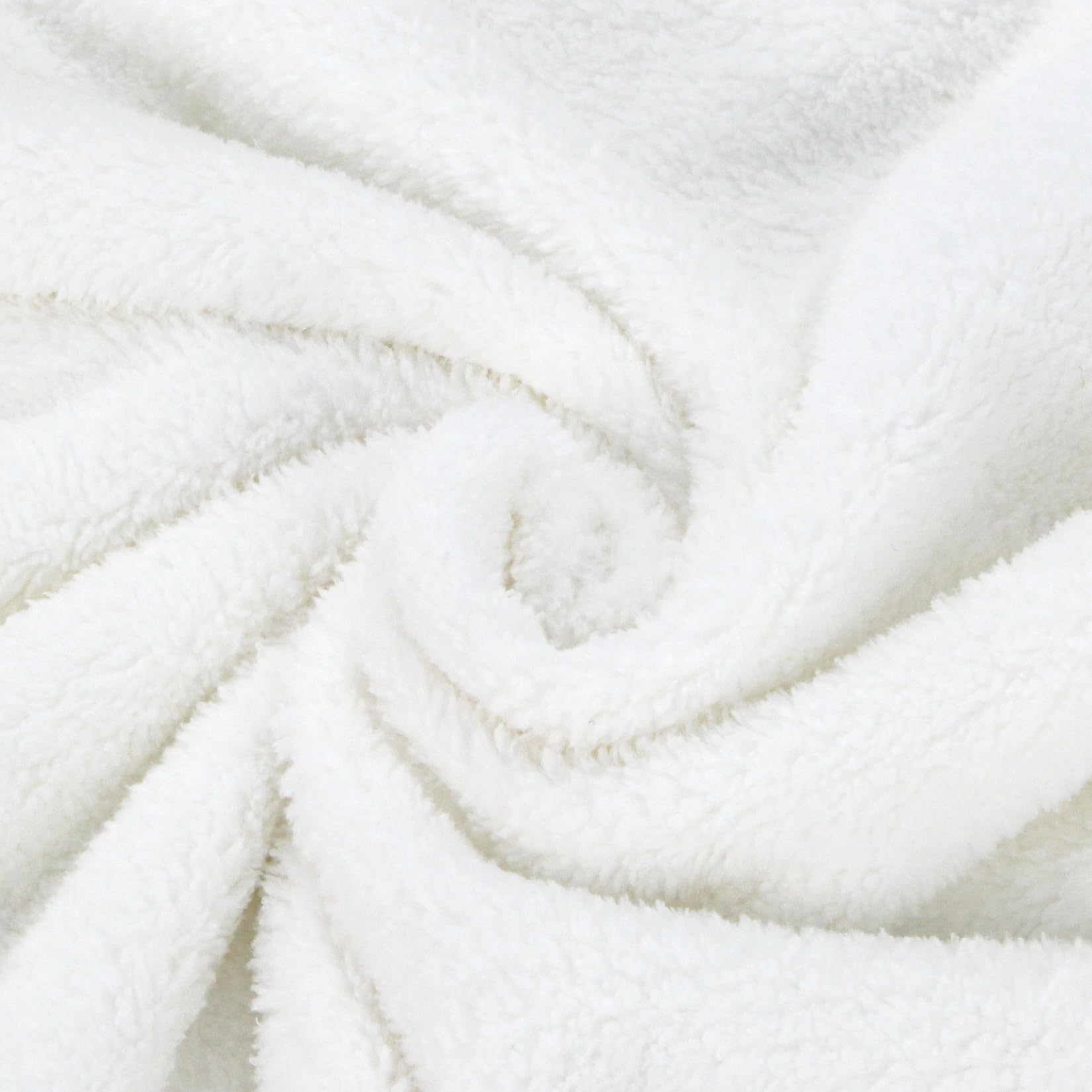 ROMASA - Toalla de baño para bebé con capucha, ultra suave y absorbente, manta de baño para recién nacidos (oso blanco)