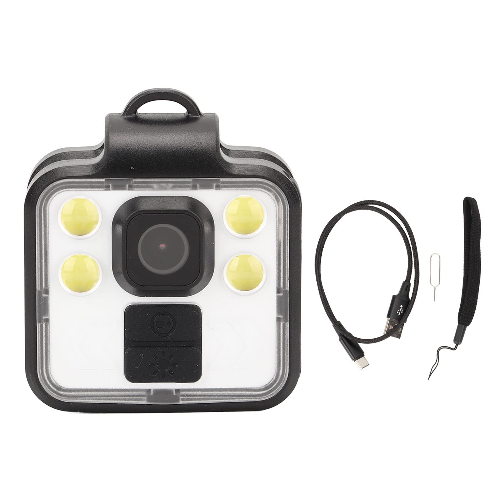 1080P Body Camera Video Recorder with 4 Modes, 100° Wide Angle, Wearable Camera for Running, Hiking, Cycling-image-13