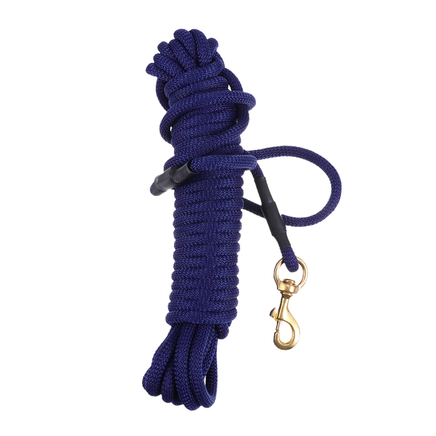 YARNOW Laisse Longue pour Chien en Polypropylène 10m, Bleu, Crochet, Résistante aux Morsures, pour Promenade et Dressage en Extérieur
