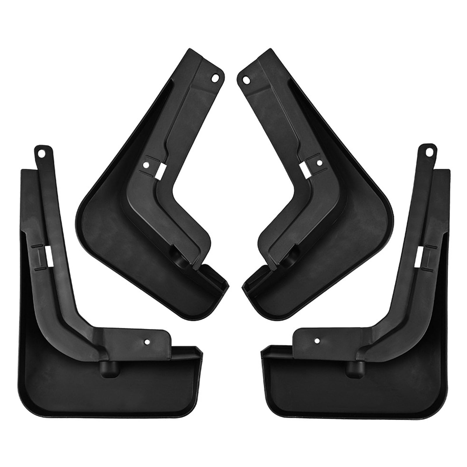 Guardabarros de Ajuste Personalizado compatibles con Chery Tiggo 7 Plus 2023-2024, Protectores contra Salpicaduras, Guardabarros Flexibles de TPE para automóviles.