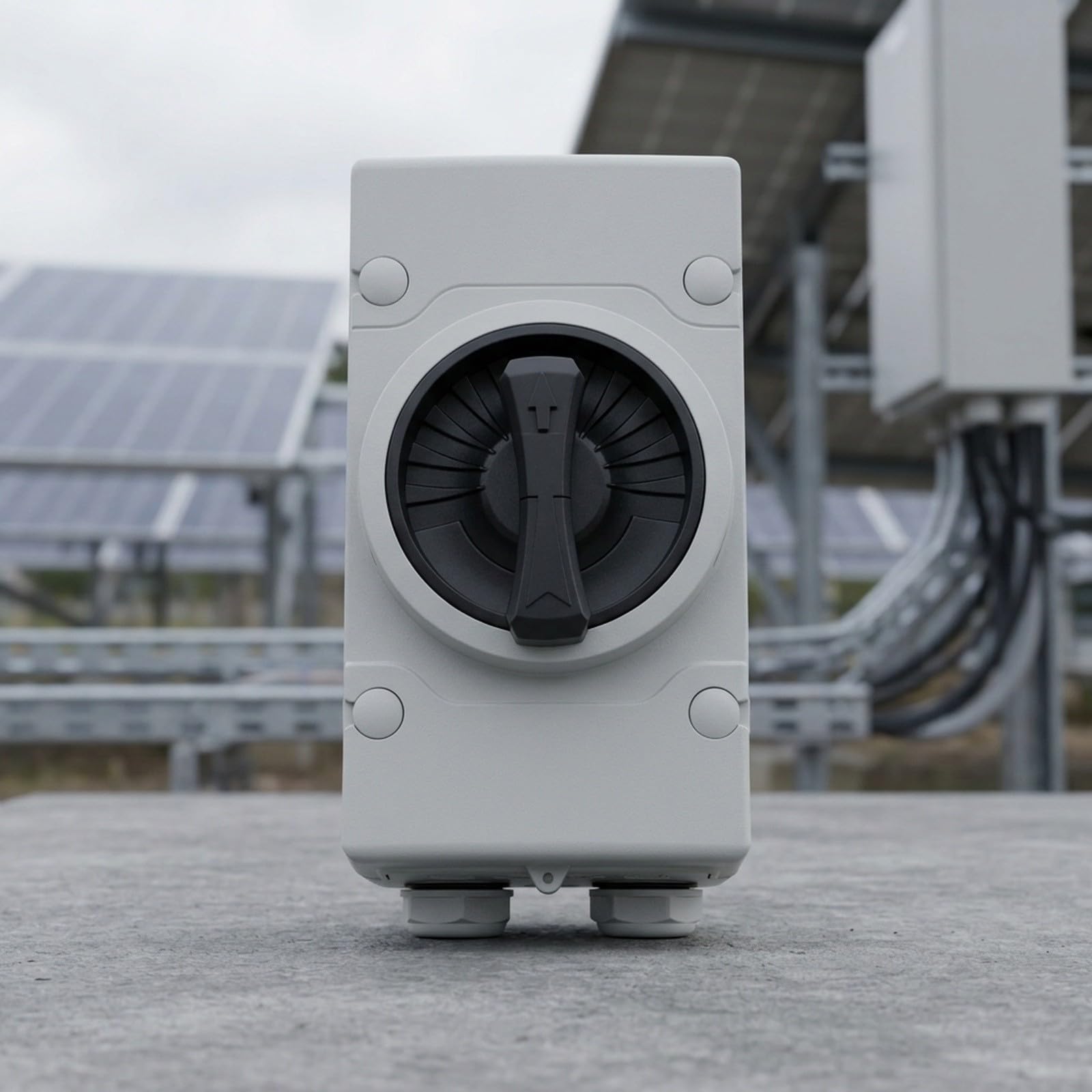 Interruptor Fotovoltaico IP66 al Agua y UV Interruptor Fotovoltaico