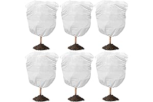Winter Freeze Essentials: Reusable Frost Protection Plant Covers (6 Pack) for Winter Protection