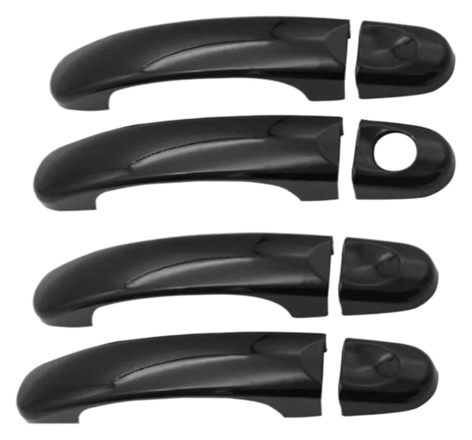 QWQTHGS Car Exterior Door Handle Cap for VW T5 T6 for Transporter for Caravelle for M&ultivan for California Car Outside Part Door Handle Cover Trim