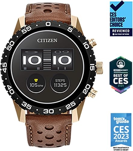 Miniatura 2 de Citizen CZ Smart PQ2 reloj inteligente deportivo de 44mm con aplicación YouQ con AI IBM Watson® y investigación de la NASA, Wear OS de Google